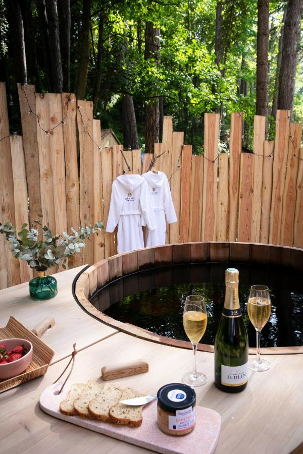 Bain De Foret - Lodges Cosy & Spa Нёфшатель-Ардло Экстерьер фото