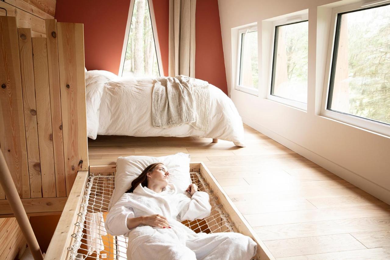 Bain De Foret - Lodges Cosy & Spa Нёфшатель-Ардло Экстерьер фото